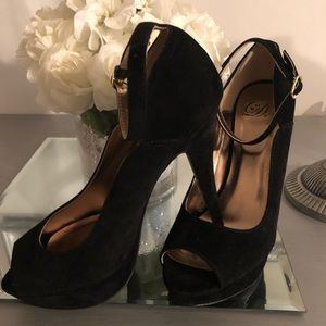 Black high heels